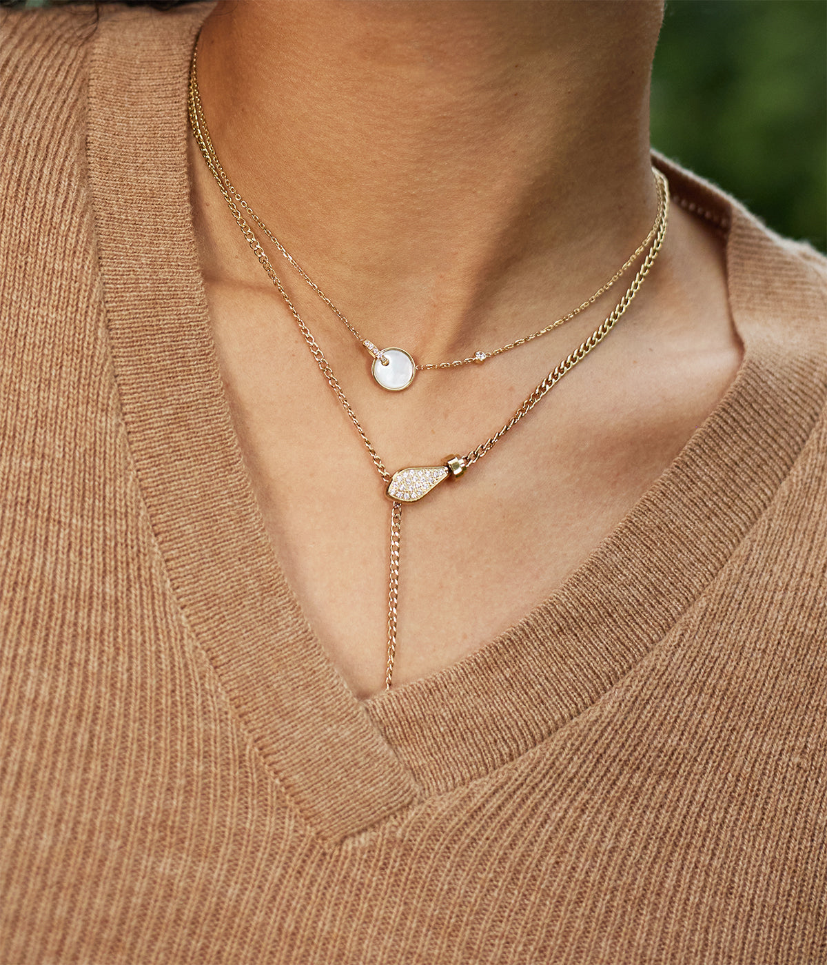 Collier Snake (Acier doré)