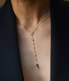 Collier Aéris (Acier doré)