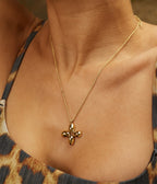 Collier Taddeo (Acier doré)