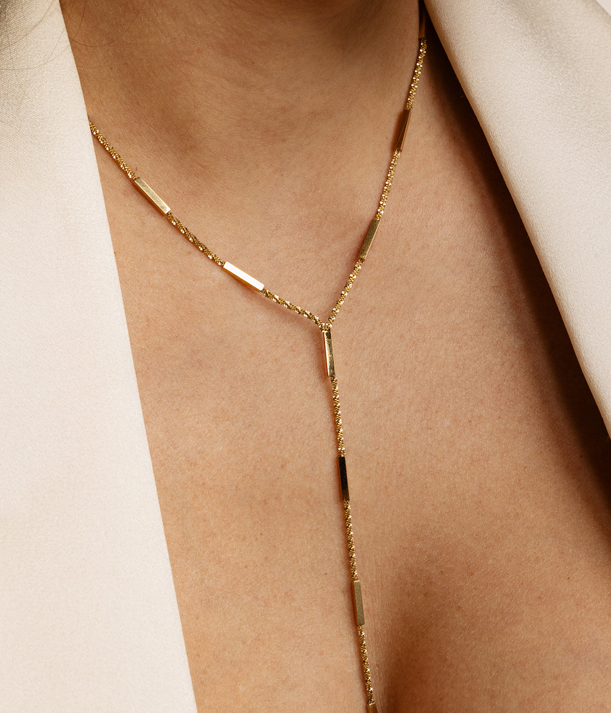 Collier Lucera (Acier doré)