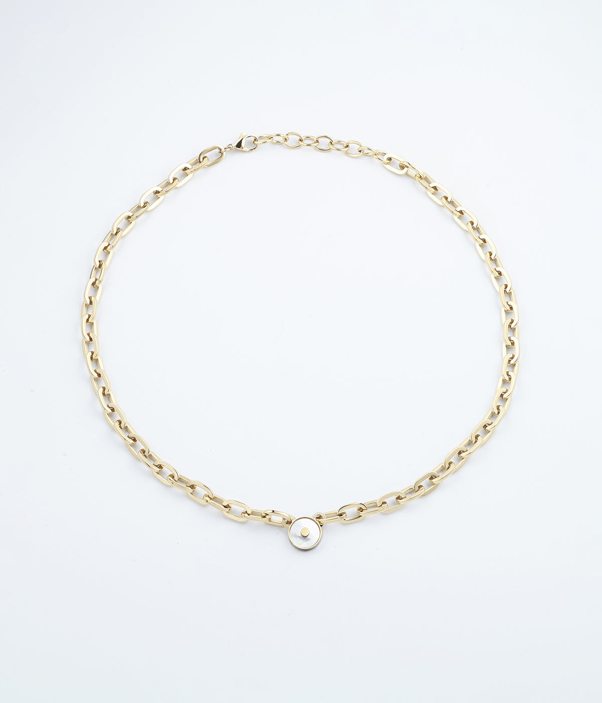 Collier Rolling (Acier doré)