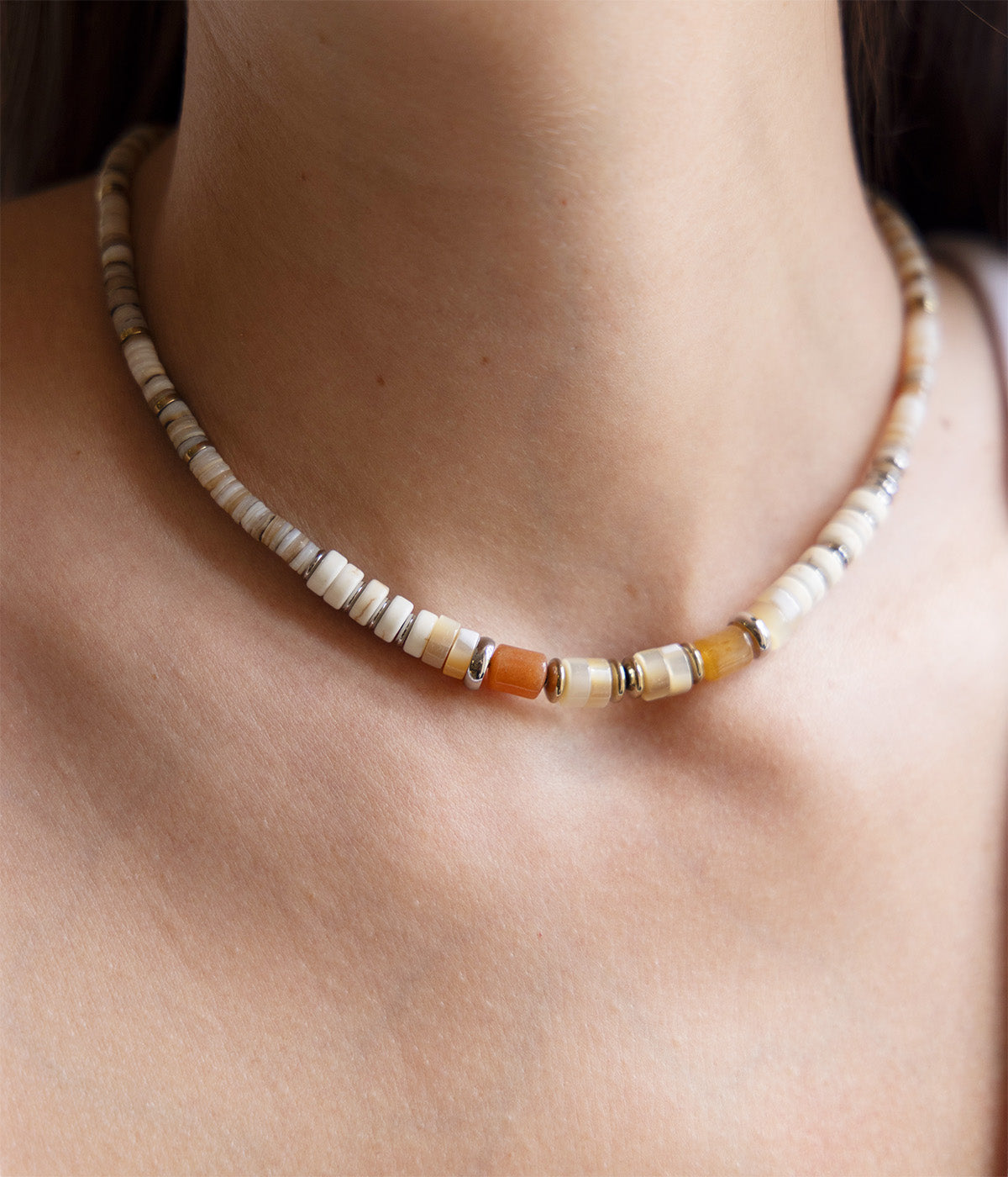 Collier Chayton (Acier doré)