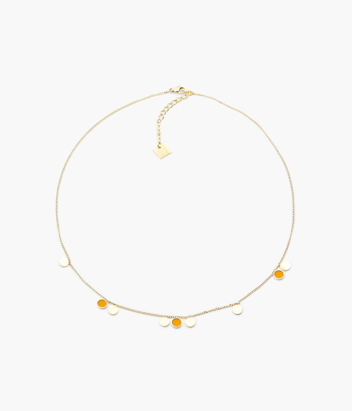 Collier Cachou (Acier doré)