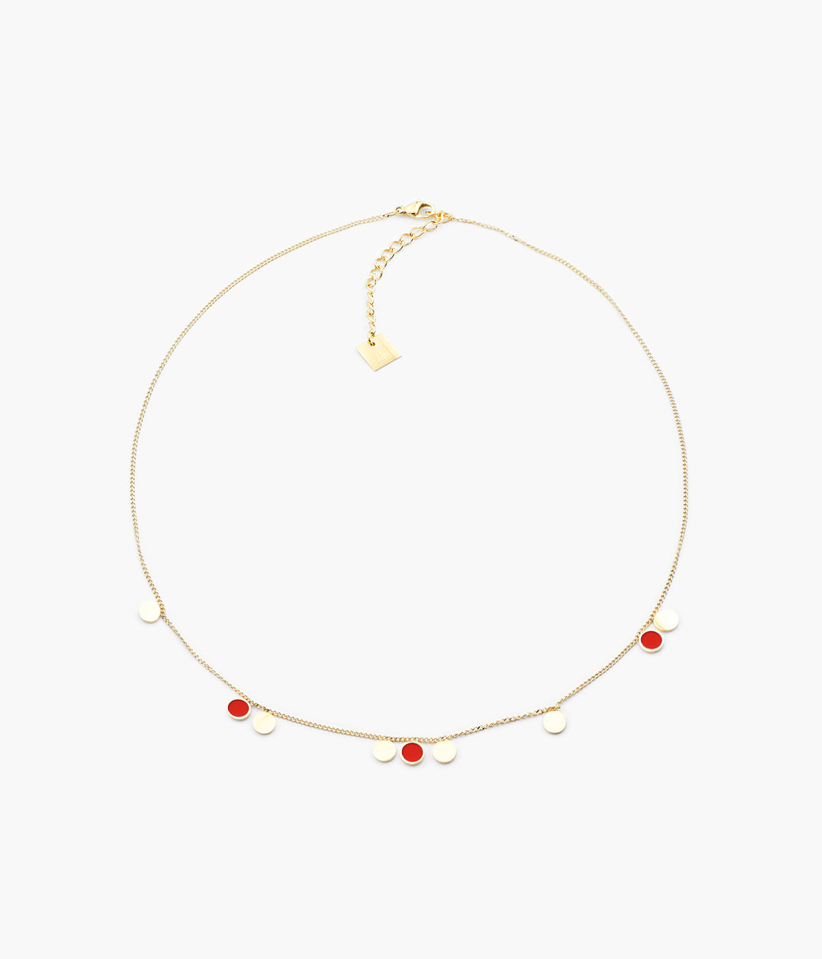 Collier Cachou (Acier doré)