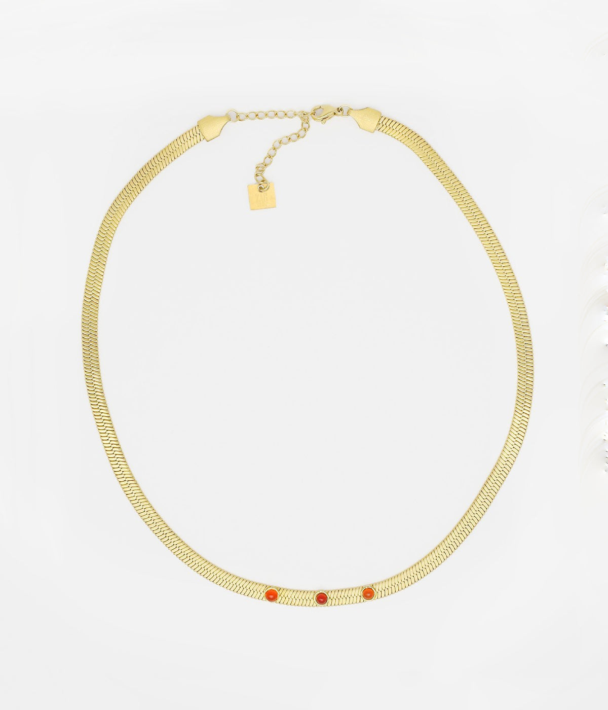 Collier Efia (Acier doré)