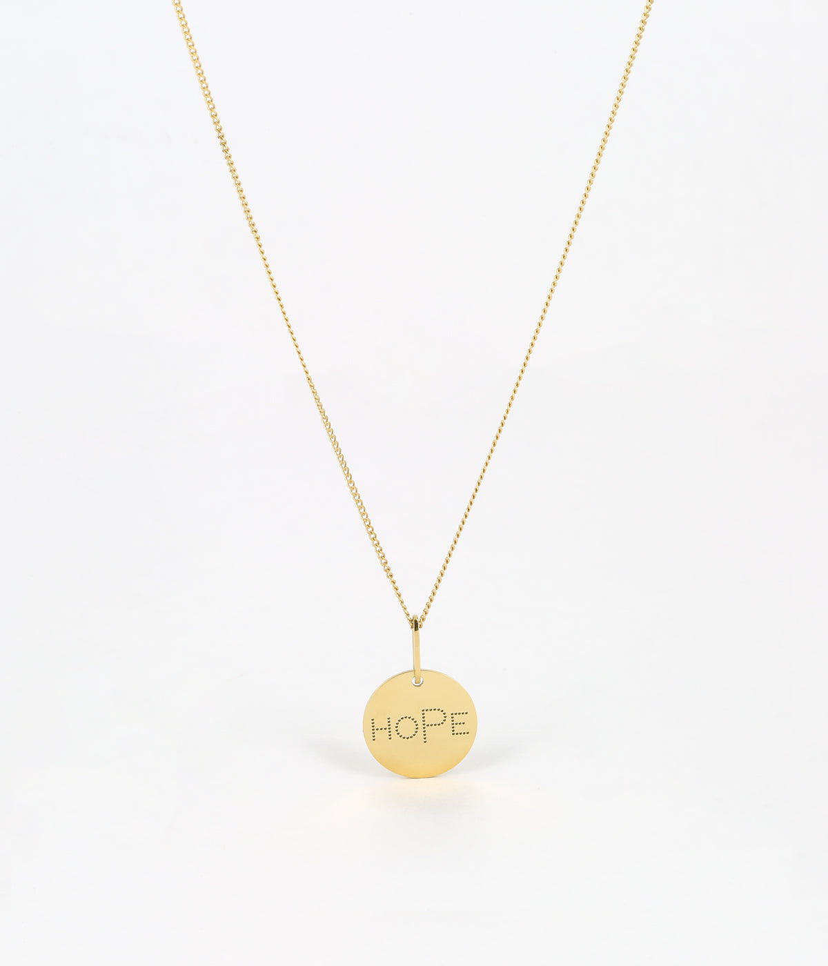 Collier Hope (Acier doré)