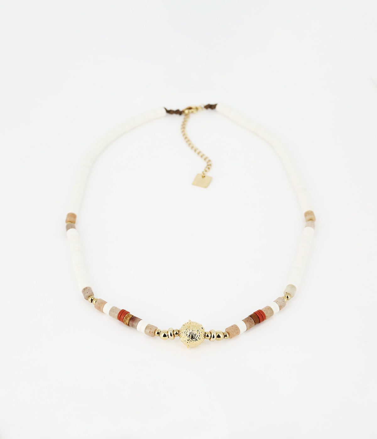 Collier Salvatore  (Acier doré)