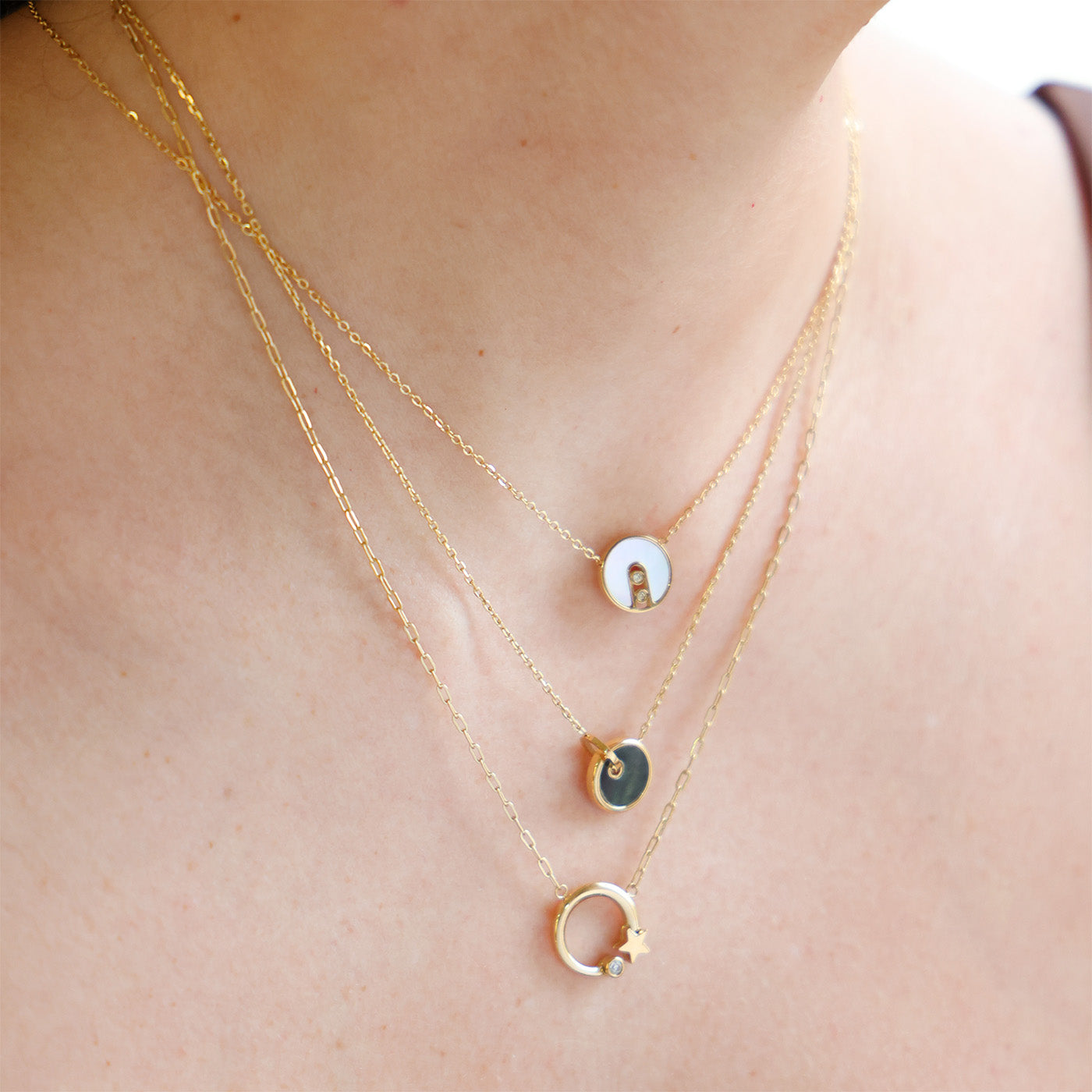 Collier Kaya (Acier doré)