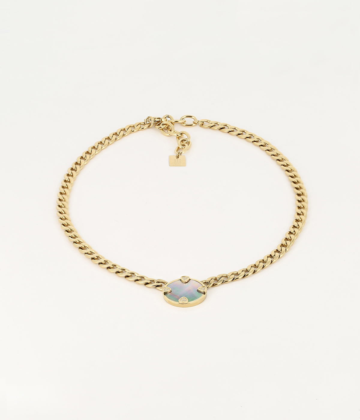 Collier Corazon (Acier doré)