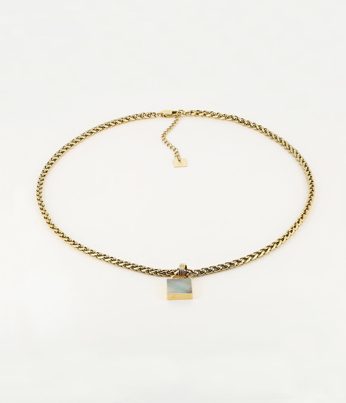 Collier Tram (Acier doré)