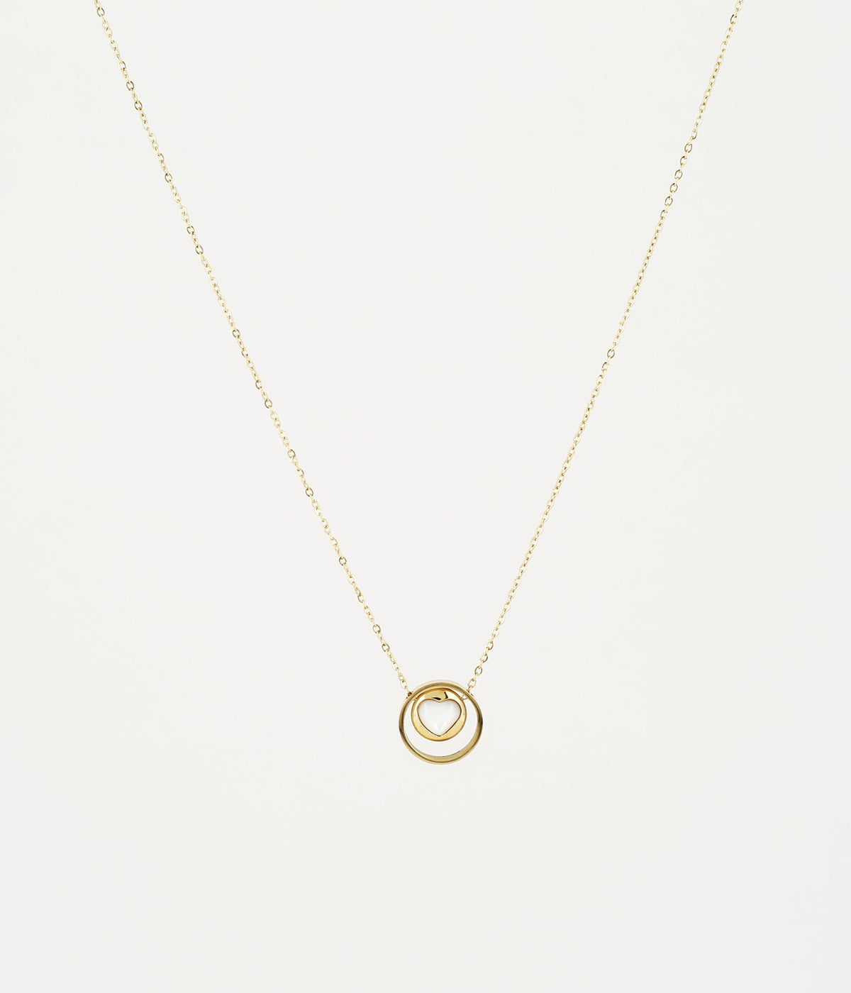 Collier Cara (Acier doré)