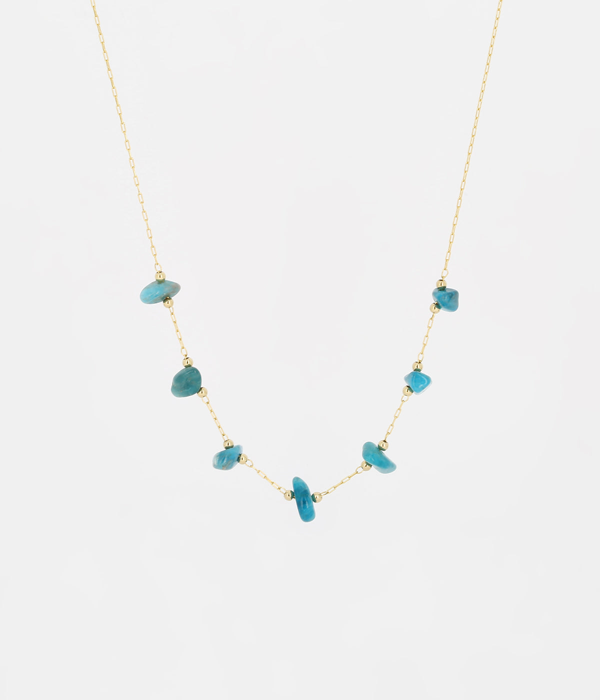 Collier Eugénie (Acier doré)
