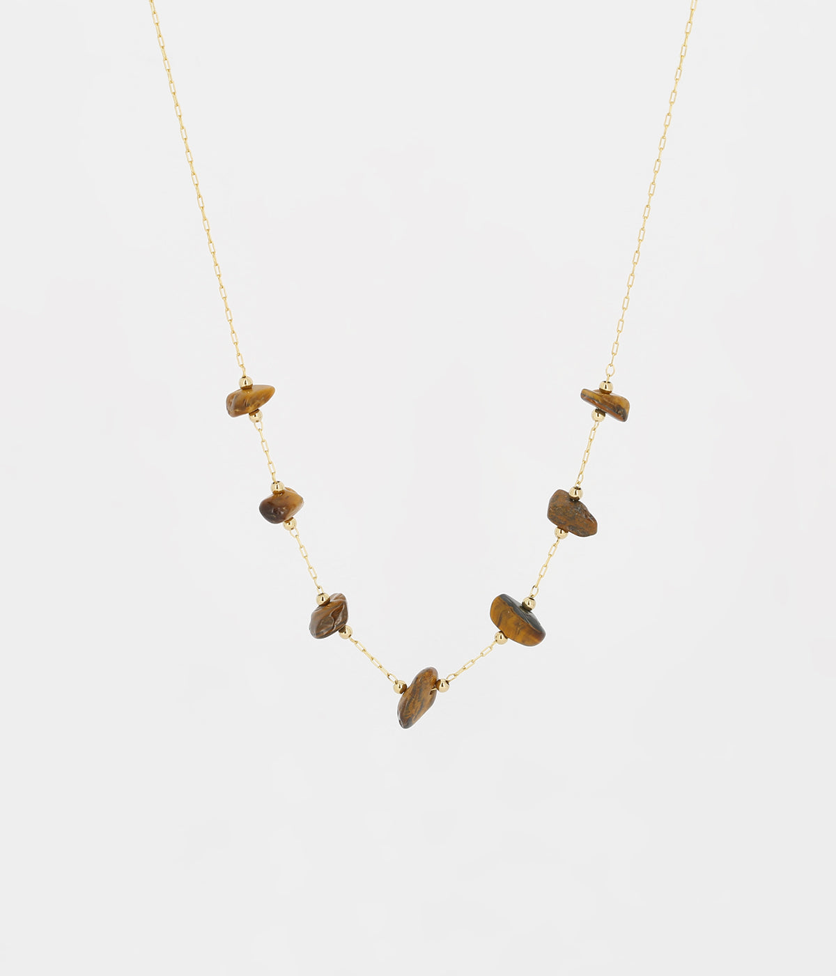 Collier Eugénie (Acier doré)