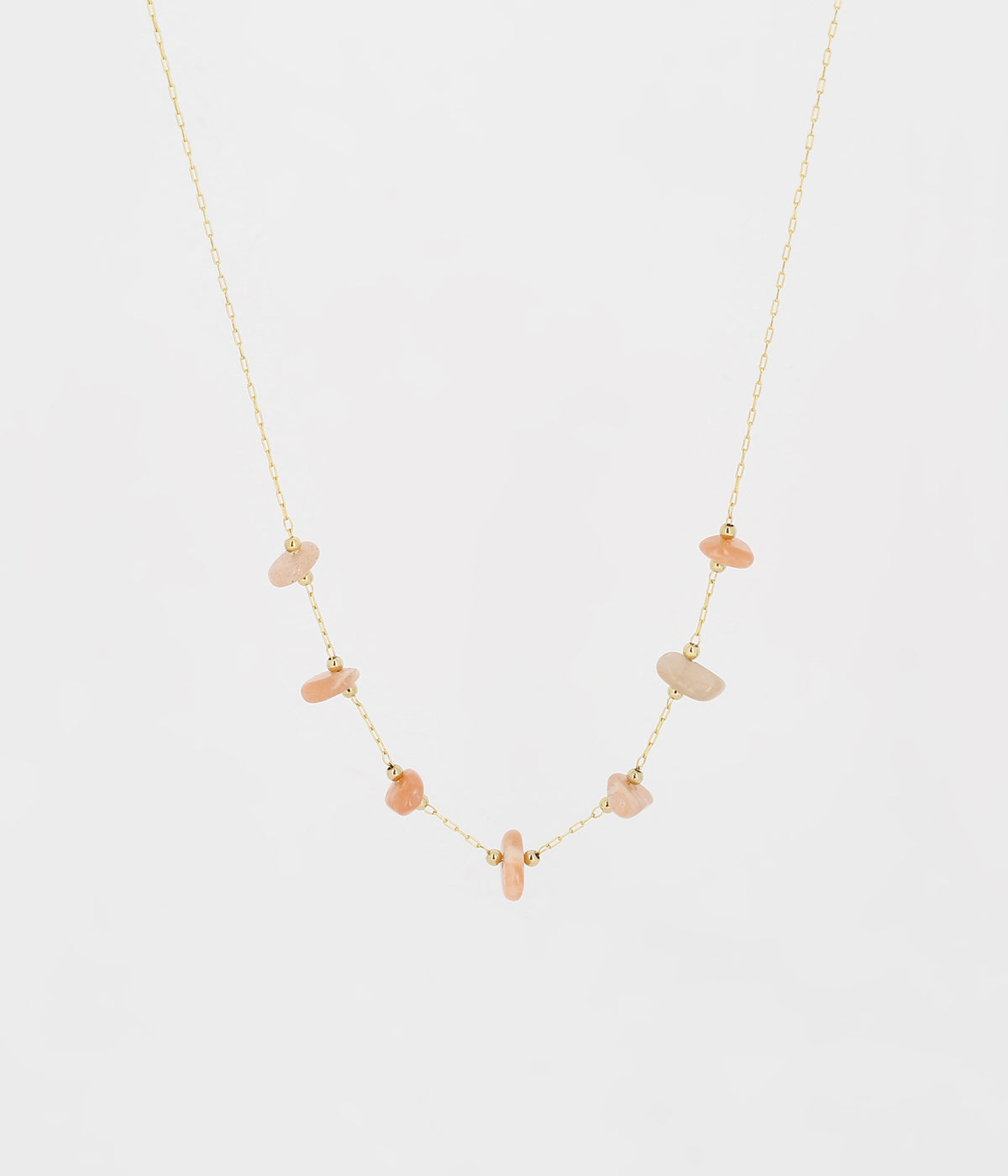 Collier Eugénie (Acier doré)