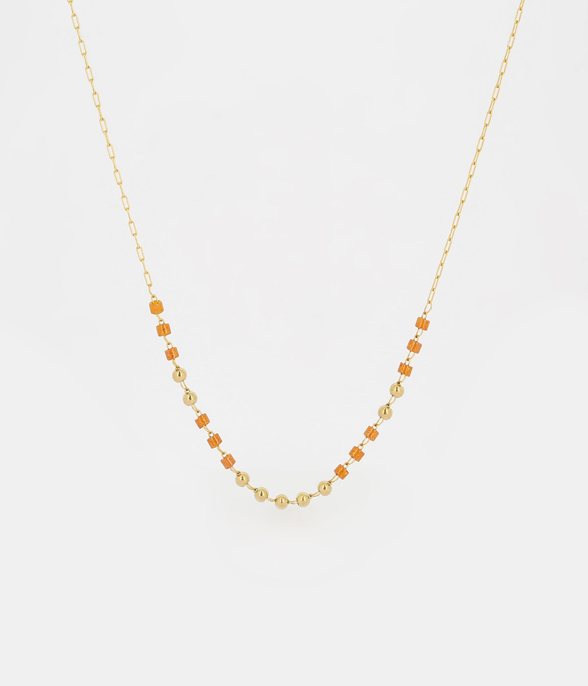 Collier Prudence (Acier doré)