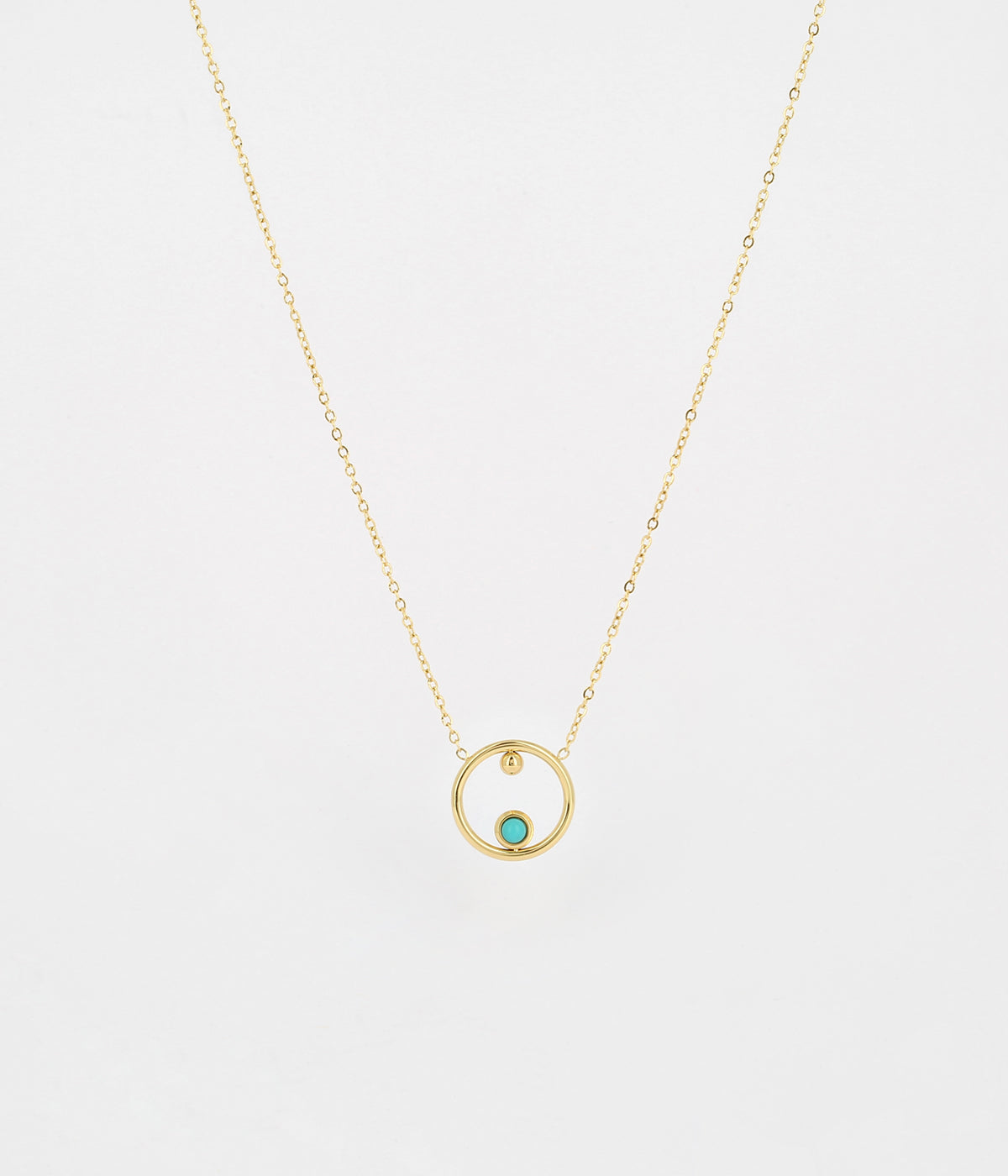 Collier Angie (Acier doré)