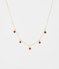 Collier Acantha (Acier doré)