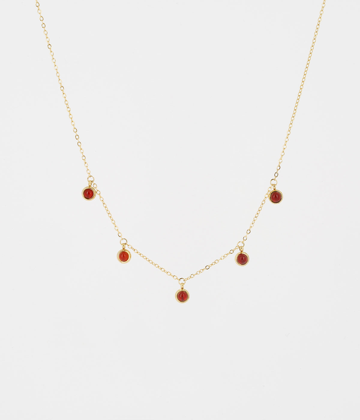 Collier Acantha (Acier doré)