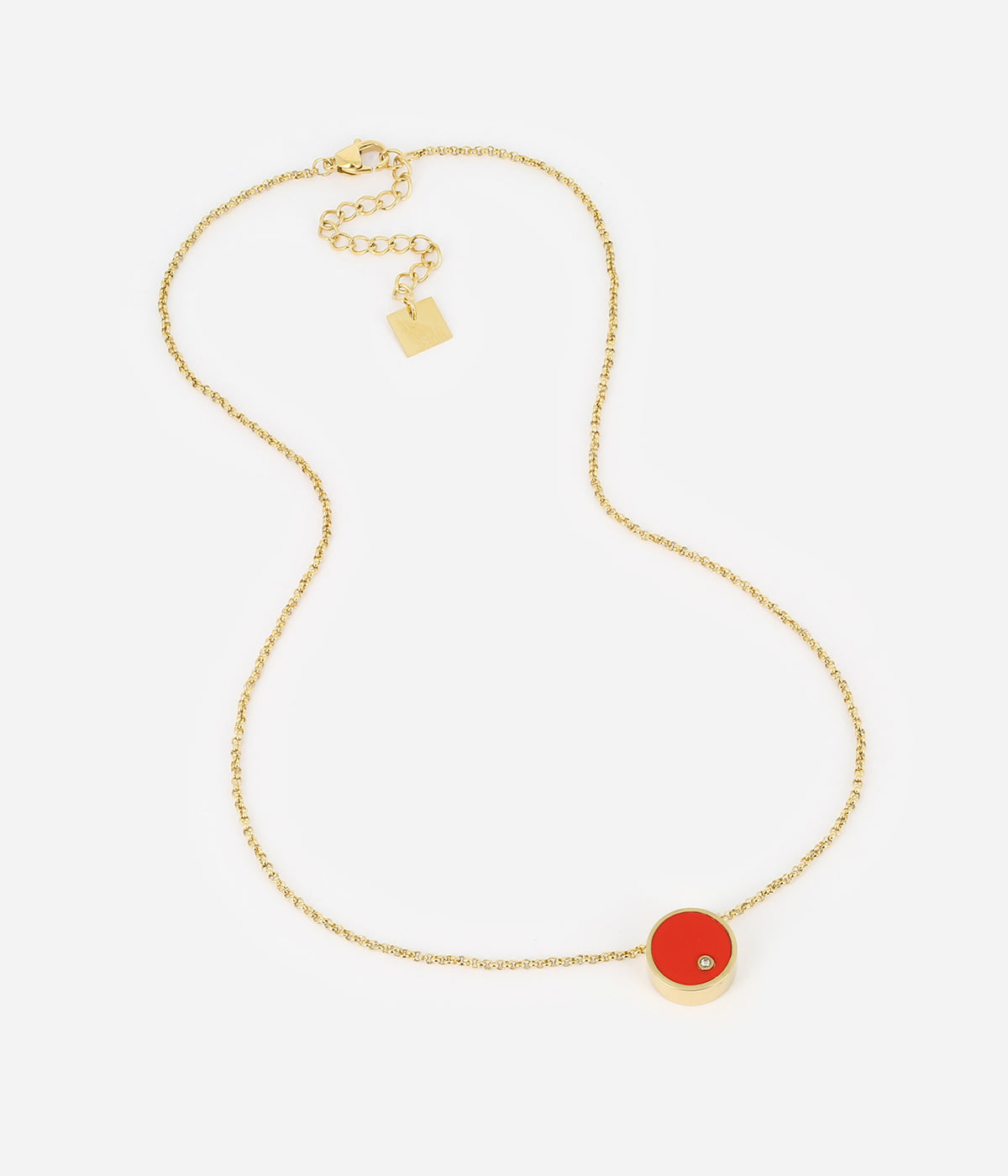 Collier Bénédicte (Acier doré)