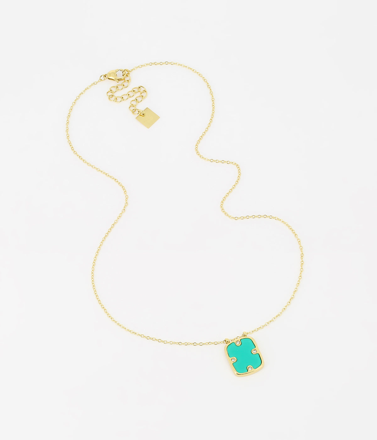 Collier Alicia (Acier doré)