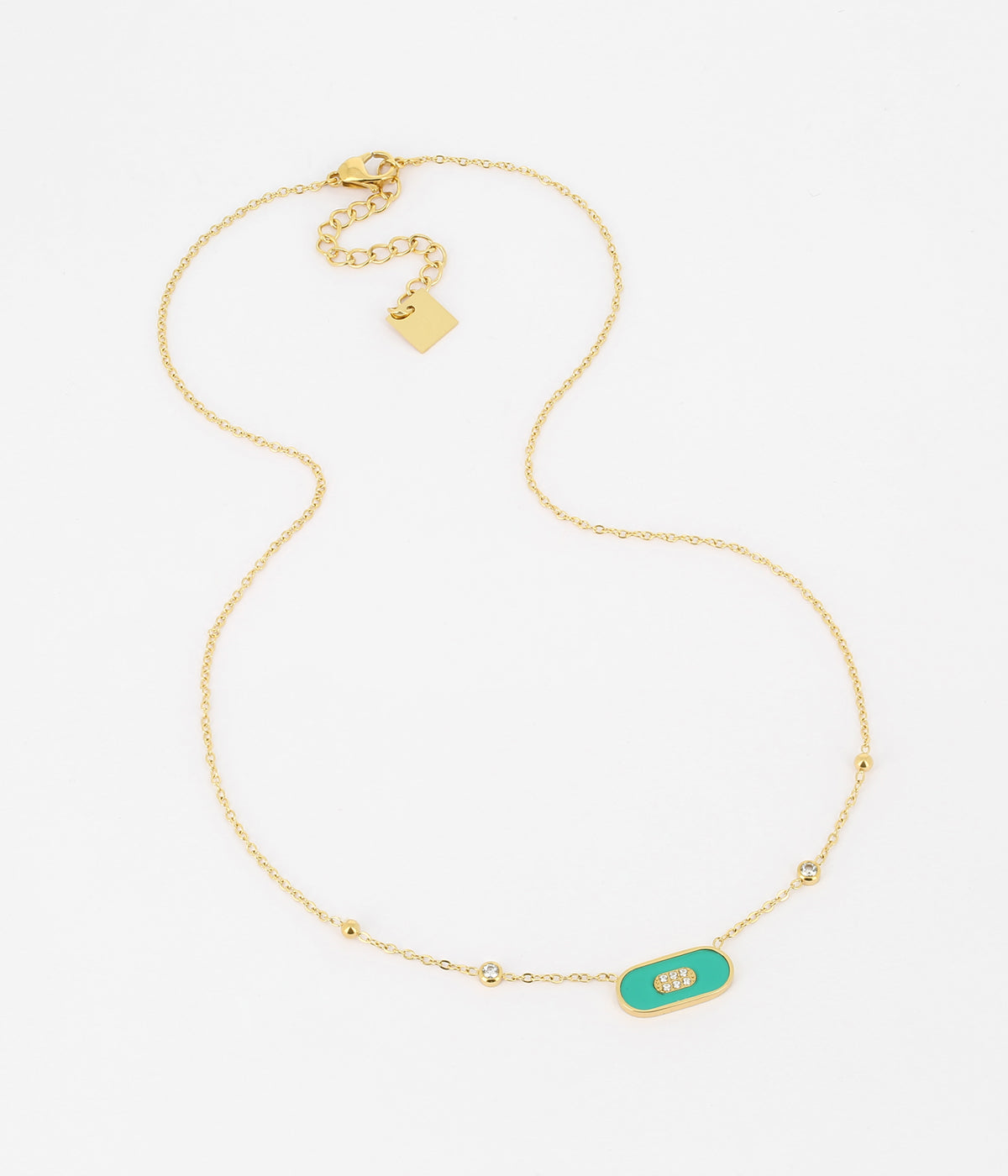 Collier Victoire (Acier doré)