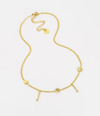 Collier Amira (Acier doré)