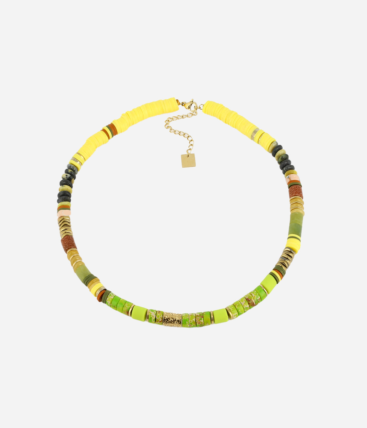 Collier Ozalee (Acier doré)