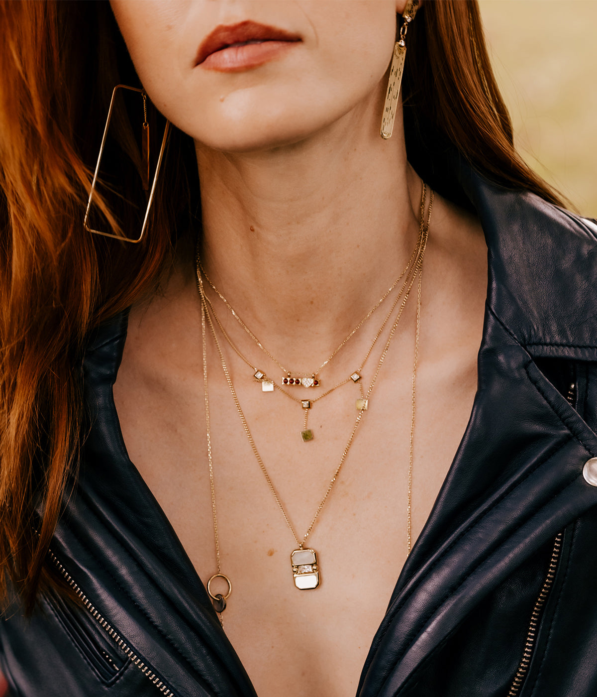 Collier Brenda (Acier doré)