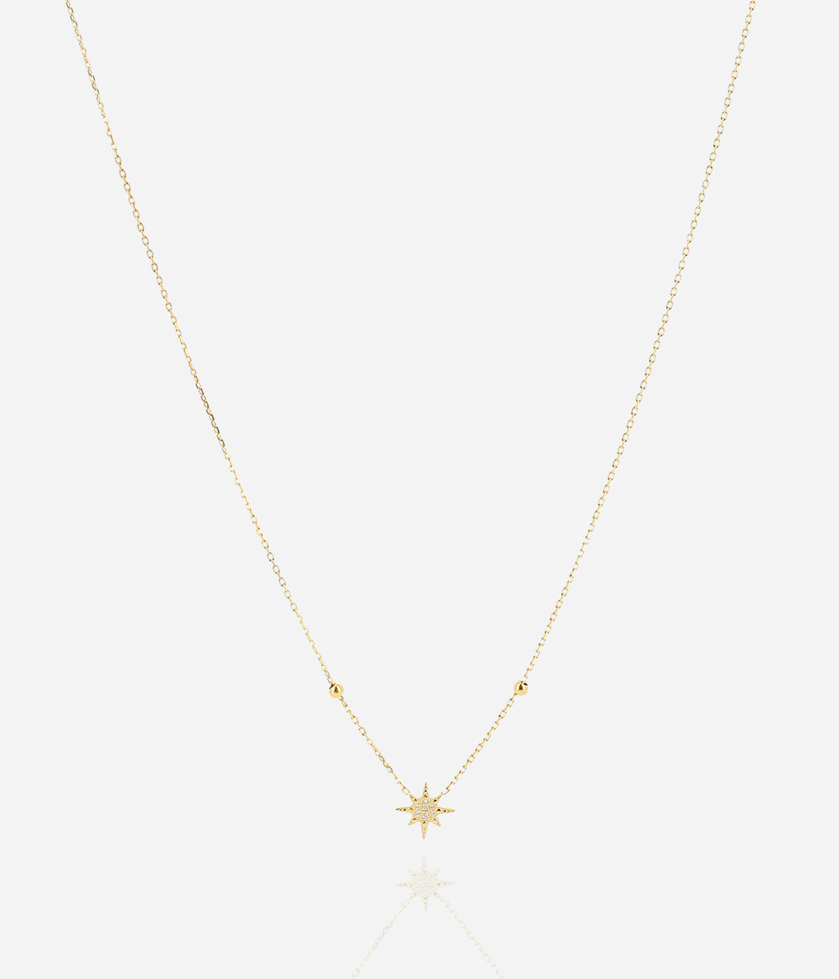 Collier Newton (Acier doré)
