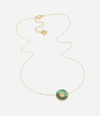 Collier Luck Love (Acier doré)