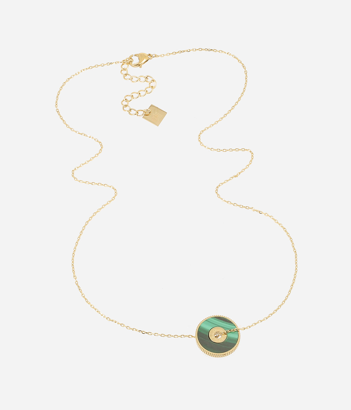 Collier Luck Love (Acier doré)