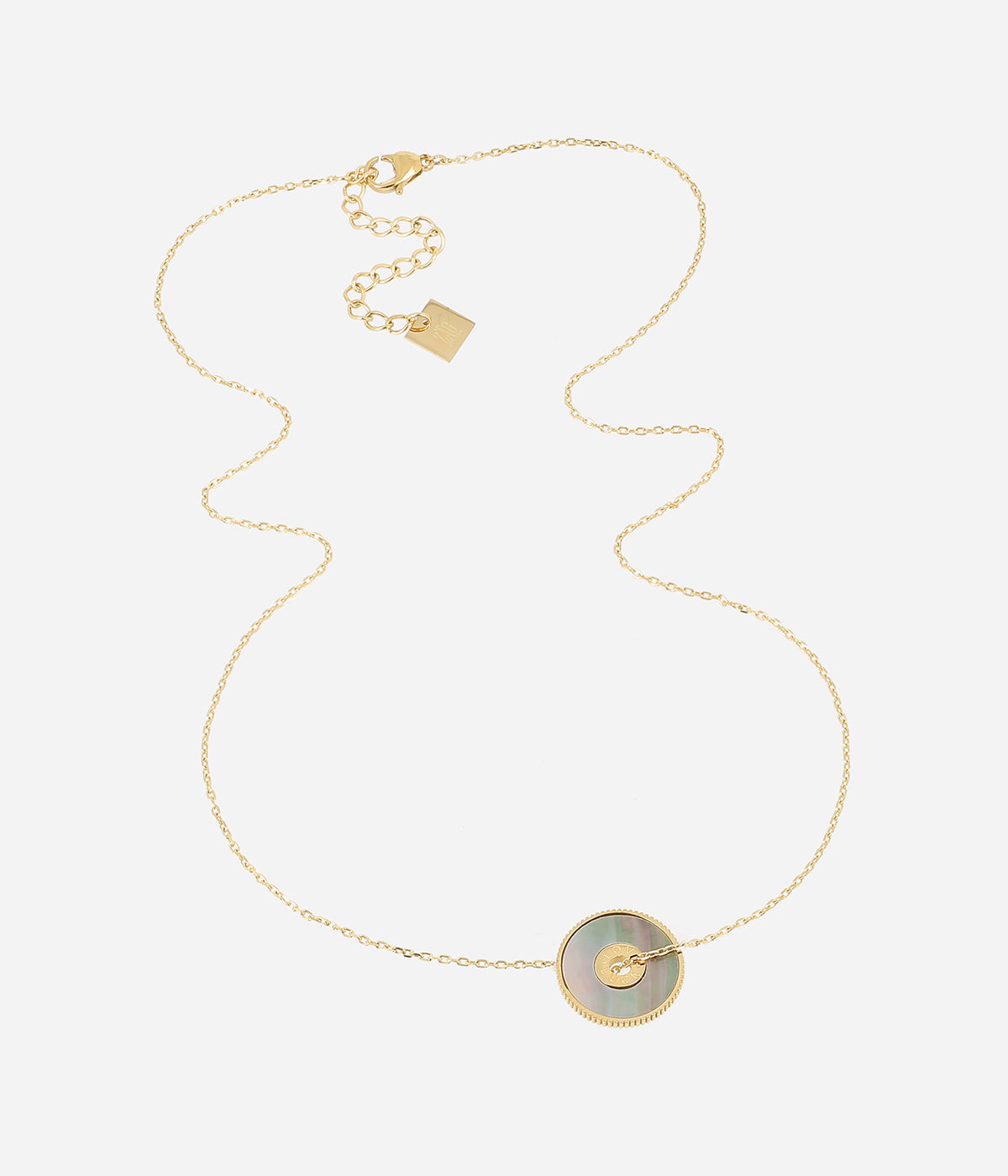 Collier Luck Love (Acier doré)