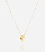 Collier Asmar (Acier doré)