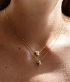 Collier Asmar (Acier doré)