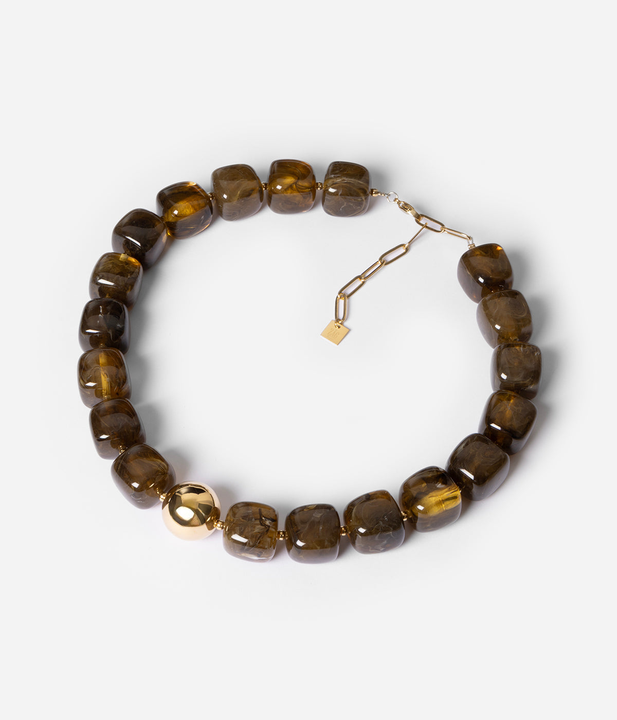 Collier Oedipe (Acier doré)