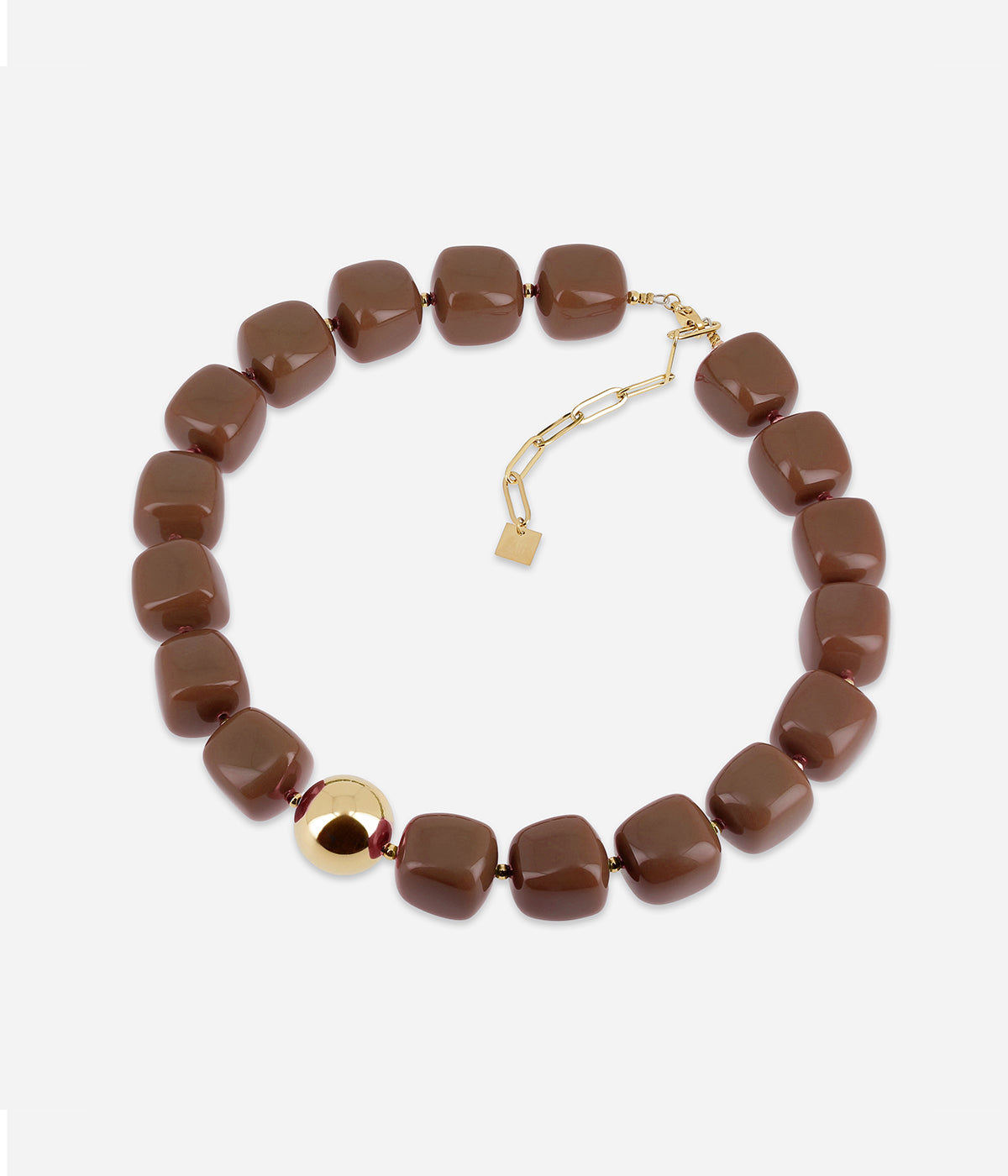 Collier Laïos (Acier doré)