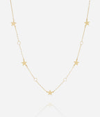 Collier Salma (Acier doré)