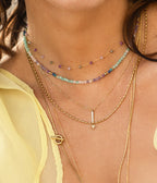 Collier Octavia (Acier doré)