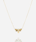 Collier Abeja (Acier doré)