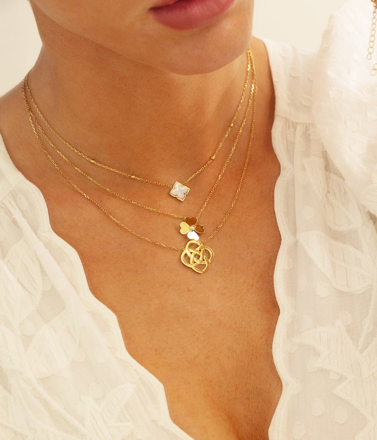 Collier Giorgio (Acier doré)