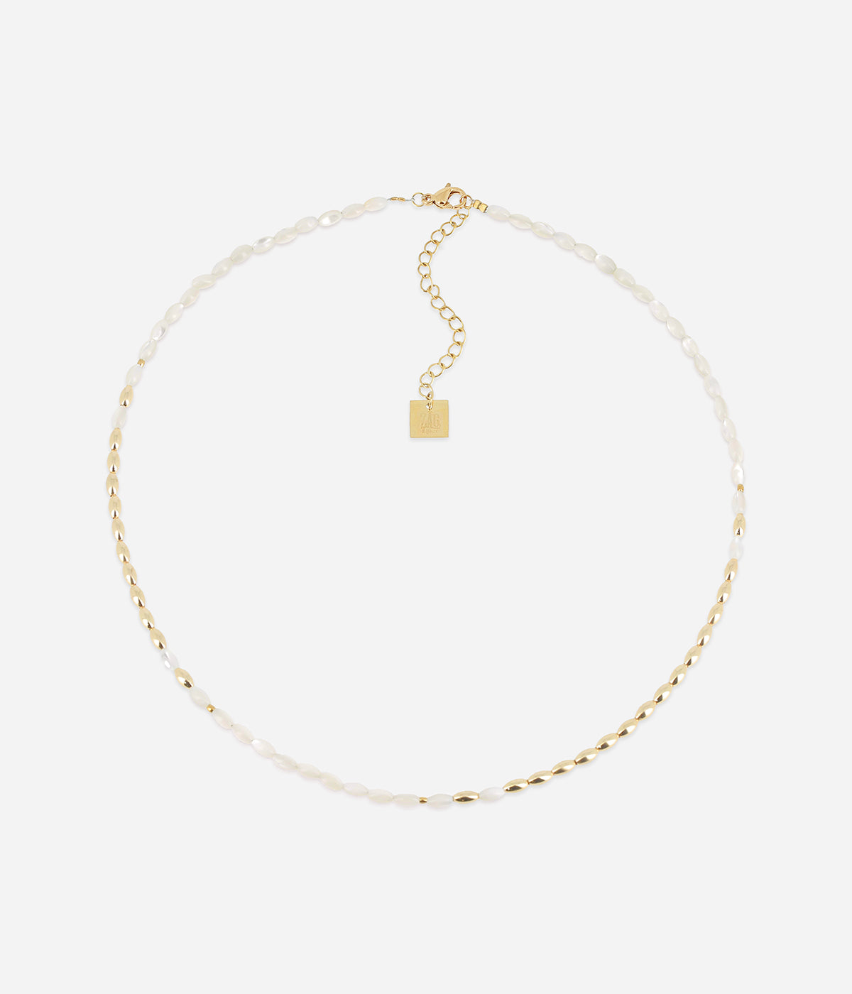 Collier Poeiti (Acier doré)