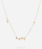 Collier Beata (Acier doré)