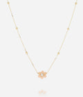 Collier Petalo (Acier doré)
