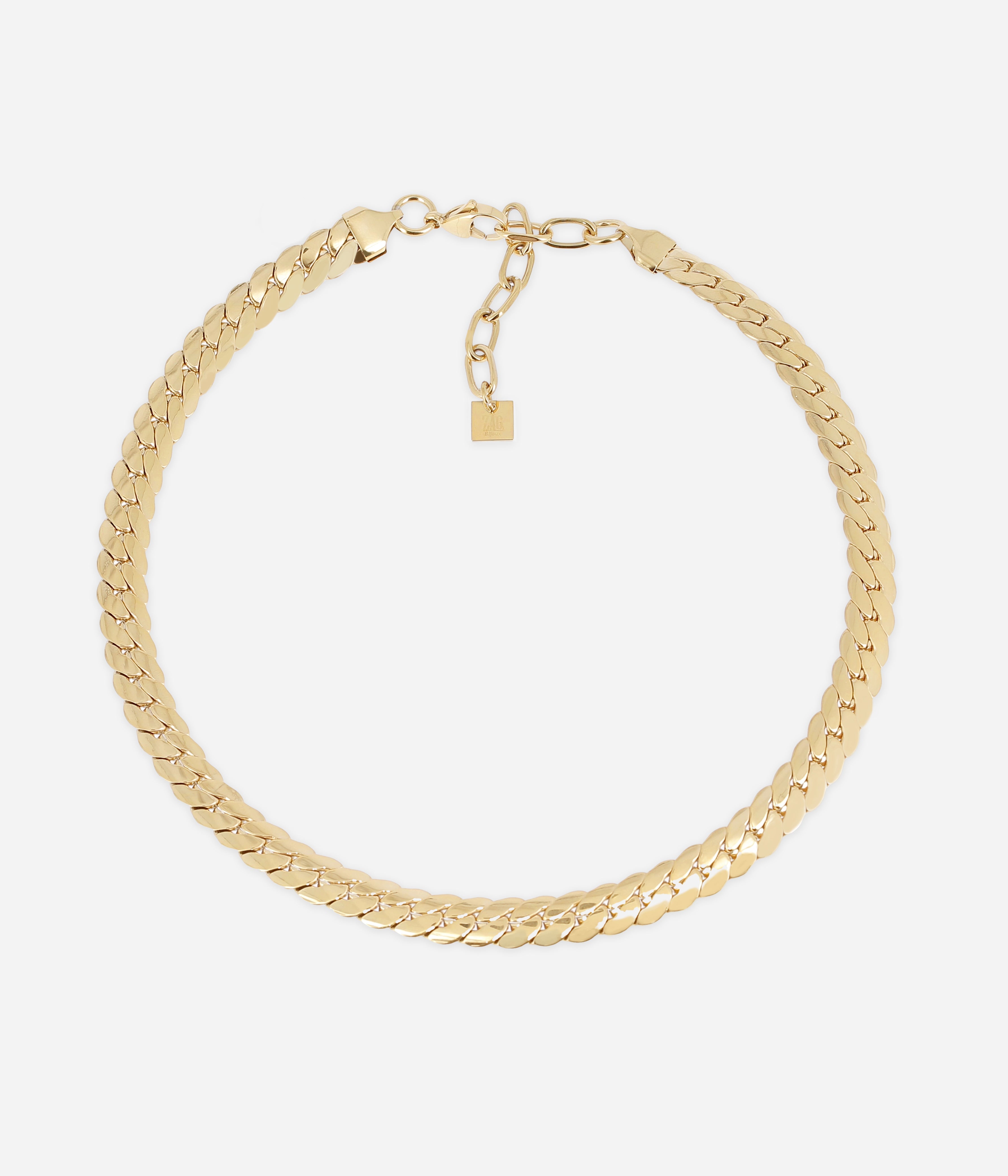 Collier Baldo (Acier doré)