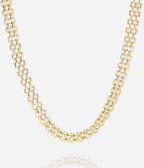Collier Verbena (Acier doré)