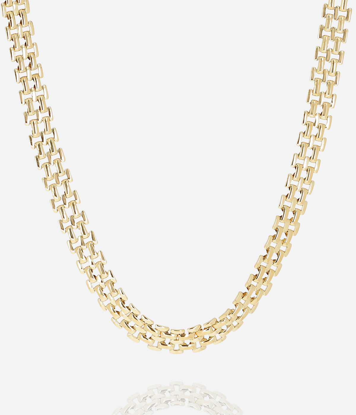 Collier Verbena (Acier doré)