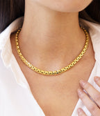 Collier Vana (Acier doré)