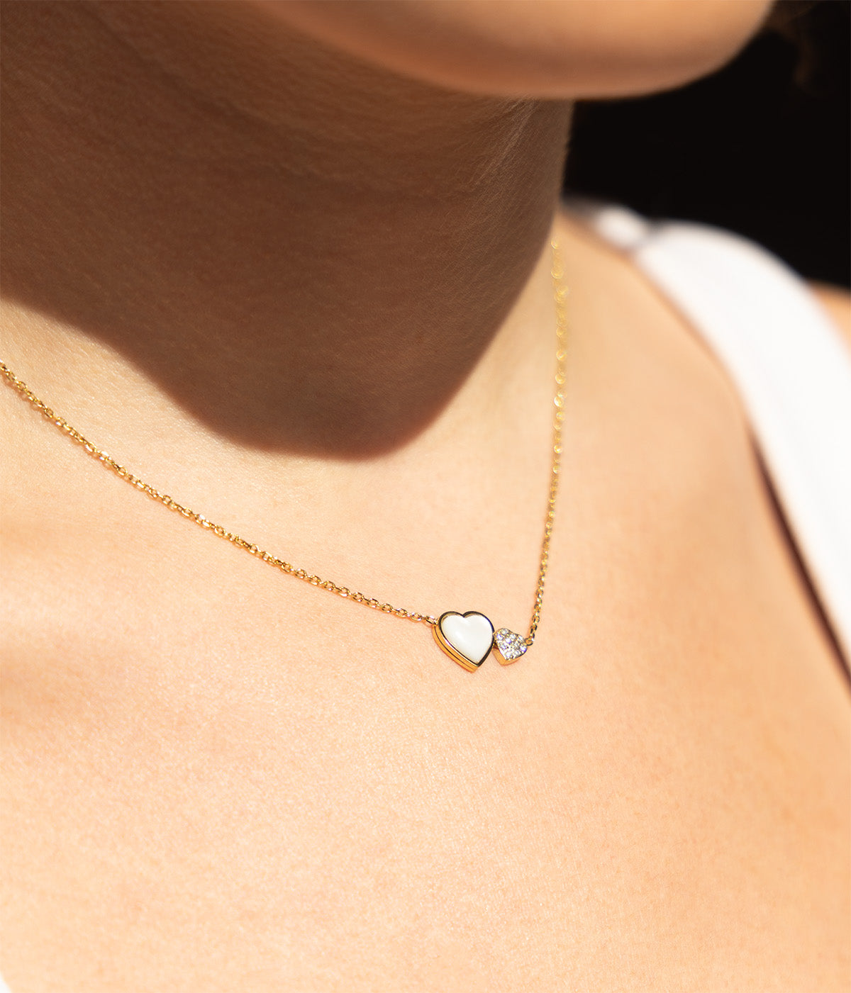 Collier Naïma (Acier doré)