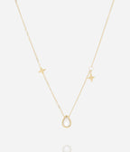 Collier Liorine (Acier doré)