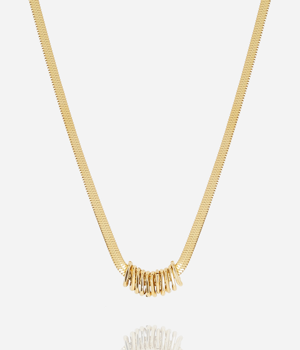 Collier Luis (Acier doré)